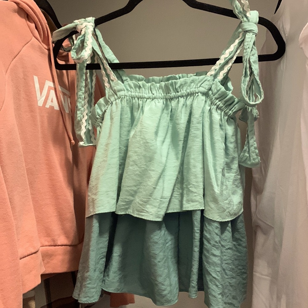 Free The Roses tie strap top